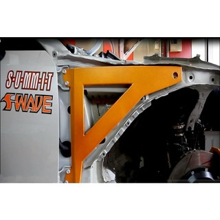 SUMMIT NISSAN SILVIA S13 S14 S15 強化 葉子板拉桿 C柱拉桿 後下結構桿【YGAUTO】