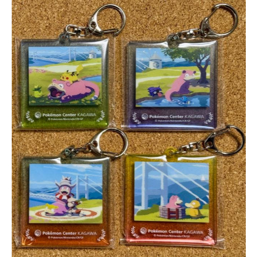 【訊地ノ心】寶可夢中心●四國香川店 - 呆呆獸の樂園計畫●烏波、仙子伊布、呆河馬、河馬王、沼王、可達鴨(限定店商品)