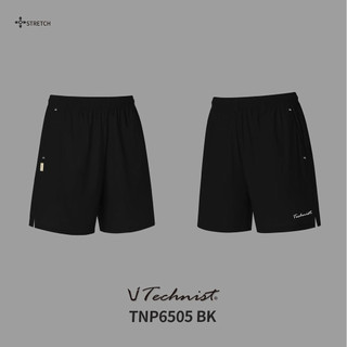✦ PRO羽球✦ 【🇰🇷韓國TECHNIST】TNP6505 羽球褲 運動短褲｜涼感彈性 排汗速乾｜黑色 男版 女版