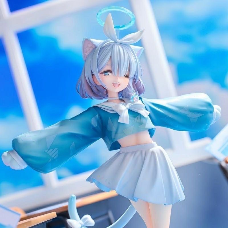 狼師 蔚藍檔案 阿羅娜 站姿 21cm 貓耳 果列奴 貓貓豪可愛 品質UP版 GW 二次元 模型 公仔