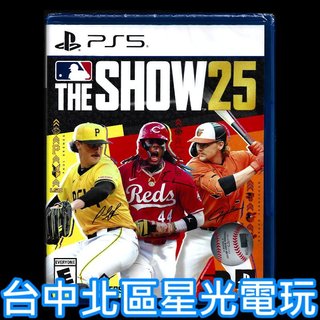 【PS5原版片】☆ 美國職棒大聯盟 MLB The Show 25 ☆ 英文版全新品【台中星光電玩】