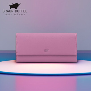 【寧寧精品】臺中30年老店 BRAUN BUFFEL 德國小金牛 海蒂系列 真皮長夾 BF646-621-1 女長夾區