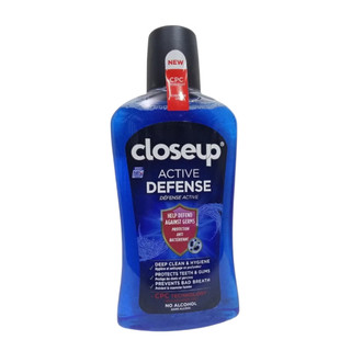 CLOSE UP Active Defense Mouthwash 漱口水-藍