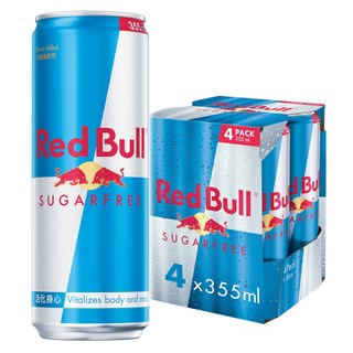 【Red Bull】紅牛無糖能量飲料(355mlx4罐)(超取.店到店限購6組)