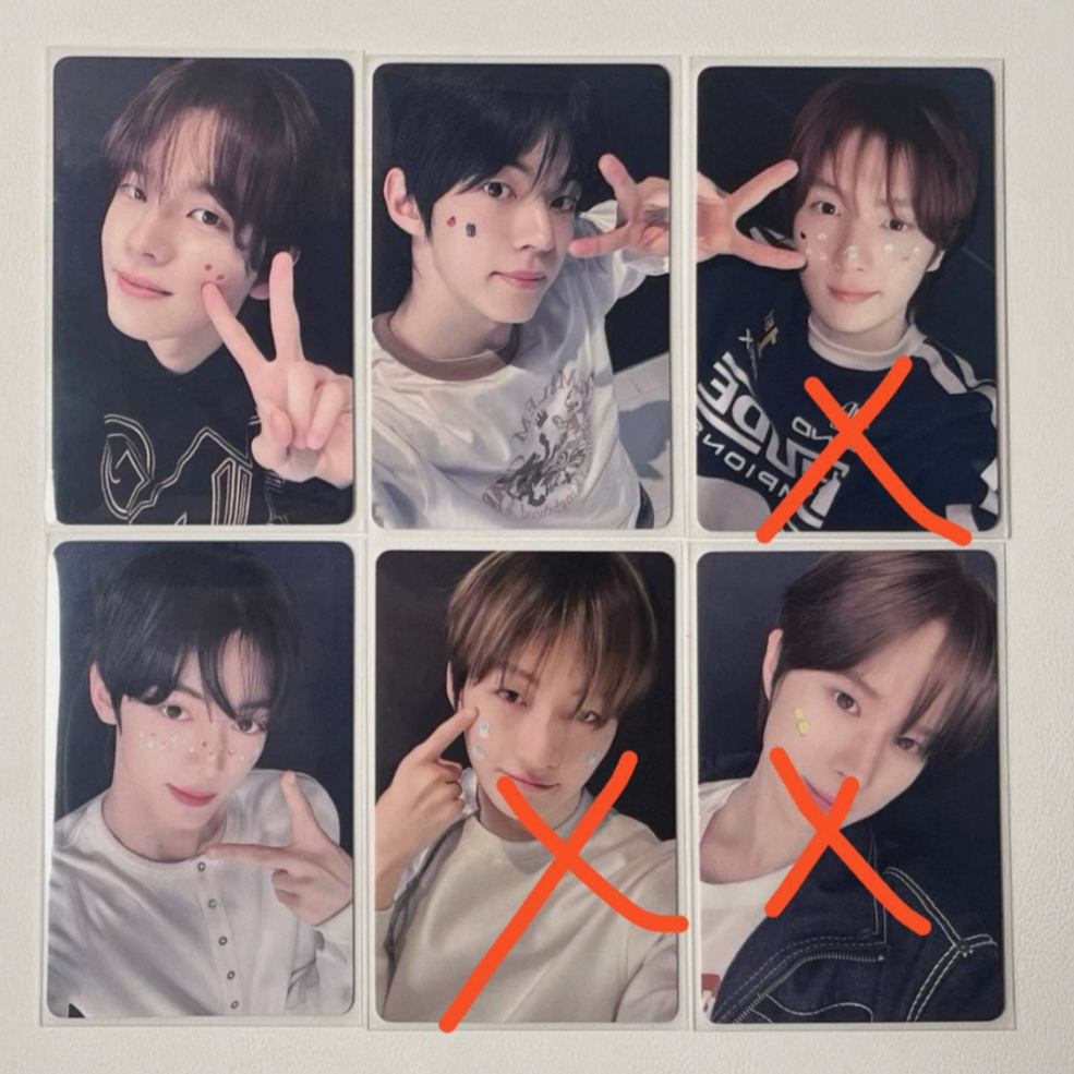 ⭐正版代購⭐中文卡背 TWS吐司 mini3 一直娛yzy上海綫下簽售卡 申惟SHINYU金道勛DOHOON韓振小卡