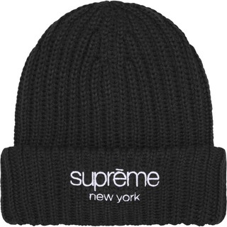 【日貨代購CITY】2025AW SUPREME Chunky Rib Logo Beanie BOX 毛帽 帽子