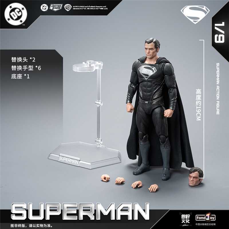 【杯麵宅品】26年1月預購  泛樂文化 DC 1/9 DC1026 黑超人 2.0版 可動人偶