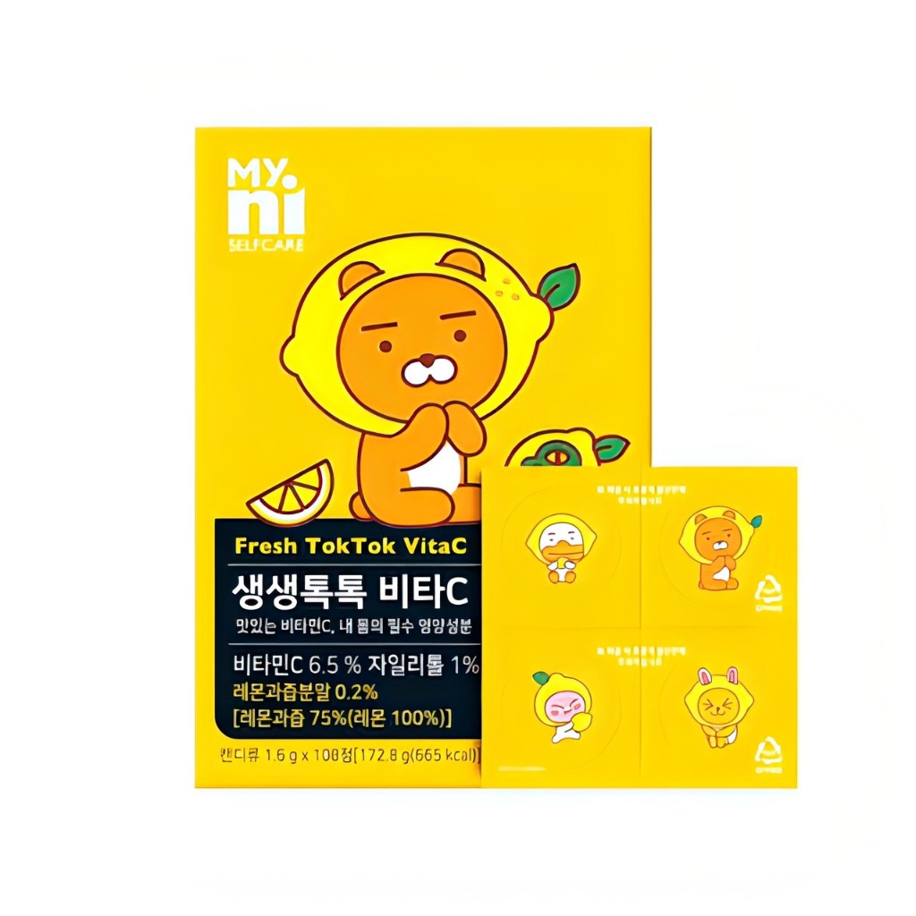 ◆現貨 日東 萊恩維生素C片 ◆ MyNI Kakao 維生素C錠 日東維他命C 日東C片 萊恩維他命 兒童C片 咀嚼片