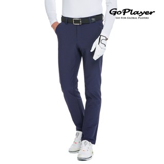 【GoPlayer】男秋冬彈力腰高爾夫長褲 (高爾夫長褲 運動休閒長褲 保暖長褲)