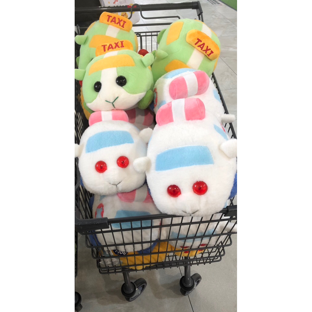 天竺鼠車車 12吋 娃娃 殭屍車車 牛仔車車 計程車車 救護車車 警車 全新 有塑膠袋包裝 下單前請詳閱商品描述謝謝