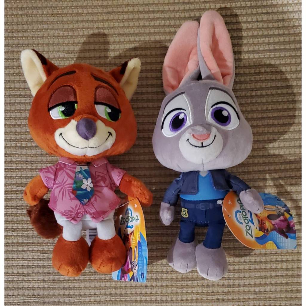 【TF】預購*美國購回 迪士尼 動物方城市 超可愛 兔子茱蒂 狐狸尼克 蓋瑞 蛇蛇  20.5cm 玩偶 娃娃