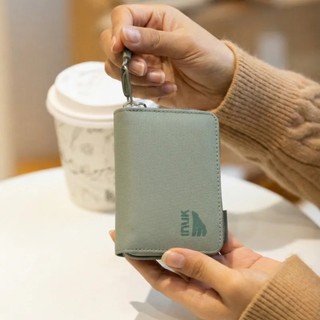 【INUK】全境防水 機能卡夾包 | Water Shed Card Holder 龍井綠