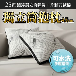 SUD【能水洗獨立筒抱枕】 一年保固 工廠直營 MIT專利設計 枕頭 抱枕 大抱枕 方形枕 沙發枕