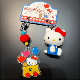 HelloKitty · 正版hellokitty分離式雙掛件鑰匙圈送朋友情侶生日禮物