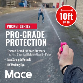 美國 Mace 梅西 粉紅辣妹 小瓶裝 防狼噴霧劑 防狼噴霧器 防身 防狼 辣椒水 防護型噴霧 水柱型