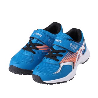 ［出清品］《布布童鞋》asics亞瑟士LAZERBEAM踴動寶藍兒童機能運動鞋(16公分)