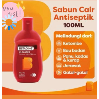 BETADINE Antiseptic Skin Cleanser 100 ml