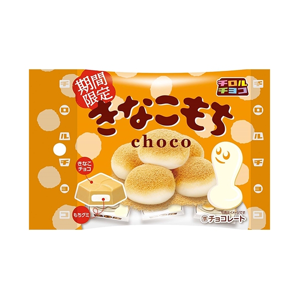 日本 松尾 TIROL CHOCO  松尾黃豆粉麻糬可可 35g 洋果子 巧克力麻糬