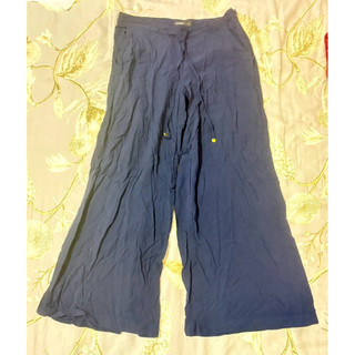 MANGO CASUAL SIZE XS 深藍色長褲