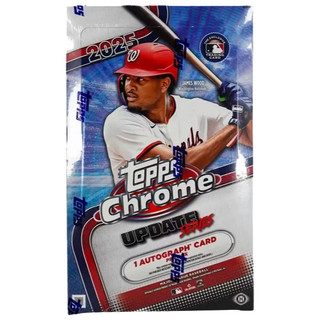 2025 Topps Chrome Update Series Baseball Hobby Box MLB 棒球卡盒