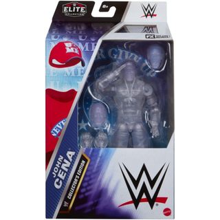 ☆阿Su倉庫☆WWE摔角 John Cena Greatest Hits Elite 江西南透明限定款精華版人偶附3頭雕