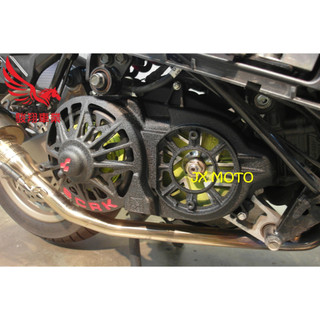 駿翔車業【JX MOTO】SCRK 冠軍傳動 KRV 輕量化傳動外蓋 MOTO版 皮帶版 開孔傳動蓋 切割外蓋 扇熱