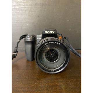 [CYC] Sony A350 單眼相機 + SAL18200 18-200mm CCD 套機 翻折螢幕 日文介面 附電