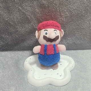 ⟡ 二手 瑪利歐 娃娃 Mario 迷你 毛絨 吊飾 ✧ 任天堂 超級瑪利歐 公仔 鑰匙圈