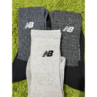 現貨免運 百桃集🍑 日本限定NB new balance 抗菌防臭厚襪 除臭機能 男小腿長襪 3如組 紳士男襪 運動毛巾