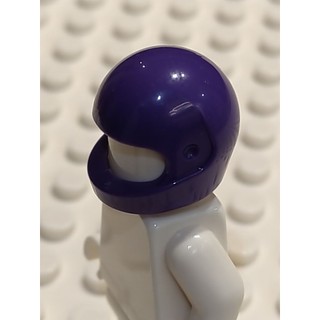 【樂高大叔】LEGO#樂高#頭盔#深紫色#安全帽#城堡# 2446
