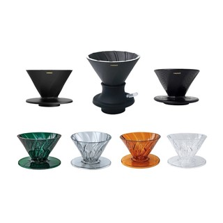 Hario 阿爾法濾杯 V60凹肋骨 陶瓷 蛇紋 Tritan版 Switch 浸漬式 聰明濾杯 排水順暢 不堵塞