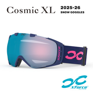 XFORCE 2025-26 Cosmic XL(大宇宙)滑雪鏡/SNOW GOGGLES/近視族的唯一選擇(亞洲臉型)