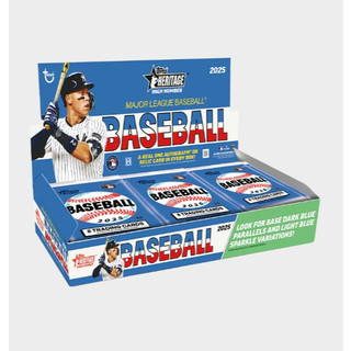 [卡博士]2025 Topps Heritage High Number Baseball Hobby Box MLB