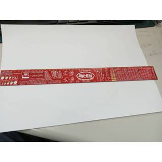 PCB工程用尺 PCB封裝單位 PCB-RULER PCB LAYOUT REFERENCE RULER