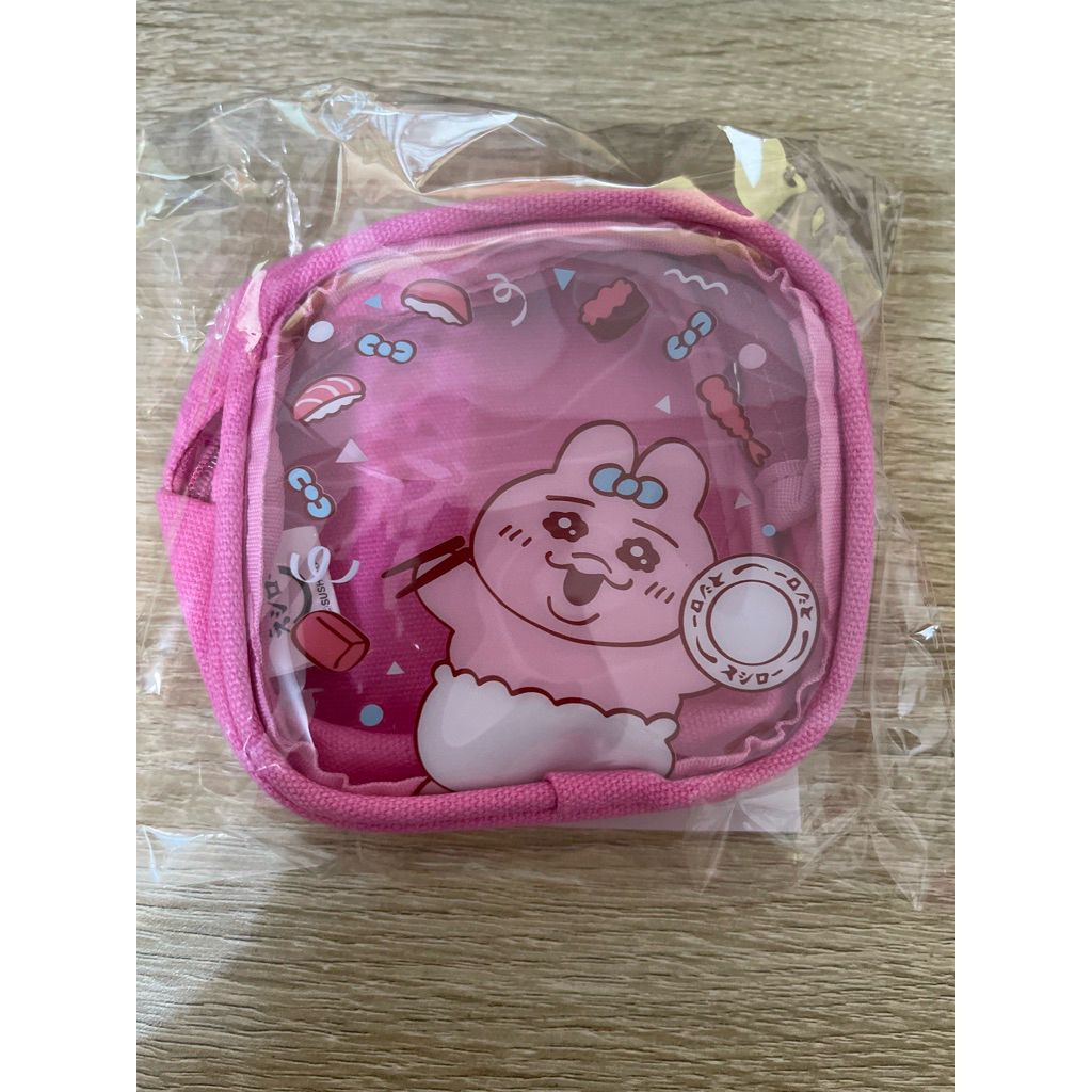 褲褲兔 壽司郎聯名 小透明包