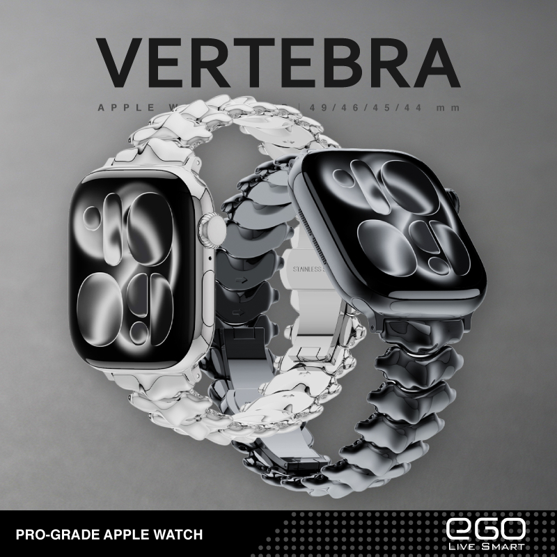 AppleWatch 脊骨金屬錶帶 11 10 9 SE Ultra 49 46 44 45 42 41 蘋果 鋼錶帶