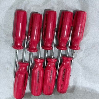 [沐沐屋] Powerbuilt Maxi-Grip 紅色手柄螺絲起子｜3/16" x 3"^1230"