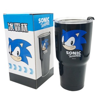 音速小子冰霸杯900ml(黑)【台灣正版現貨】