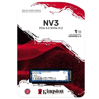 Kingston 金士頓NV3 1TB SNV3S 1000G PCIE 4.0 SSD 固態硬碟