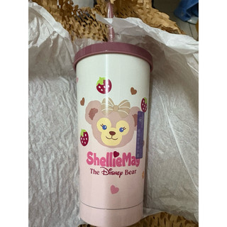 正版迪士尼Disney 雪莉玫🩷550ml 不鏽鋼吸管杯 水杯 送禮