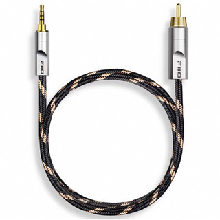 【FIIO台灣官方】LL-RCA1 線材 3.5轉RCA音源轉換線 20/80公分任選