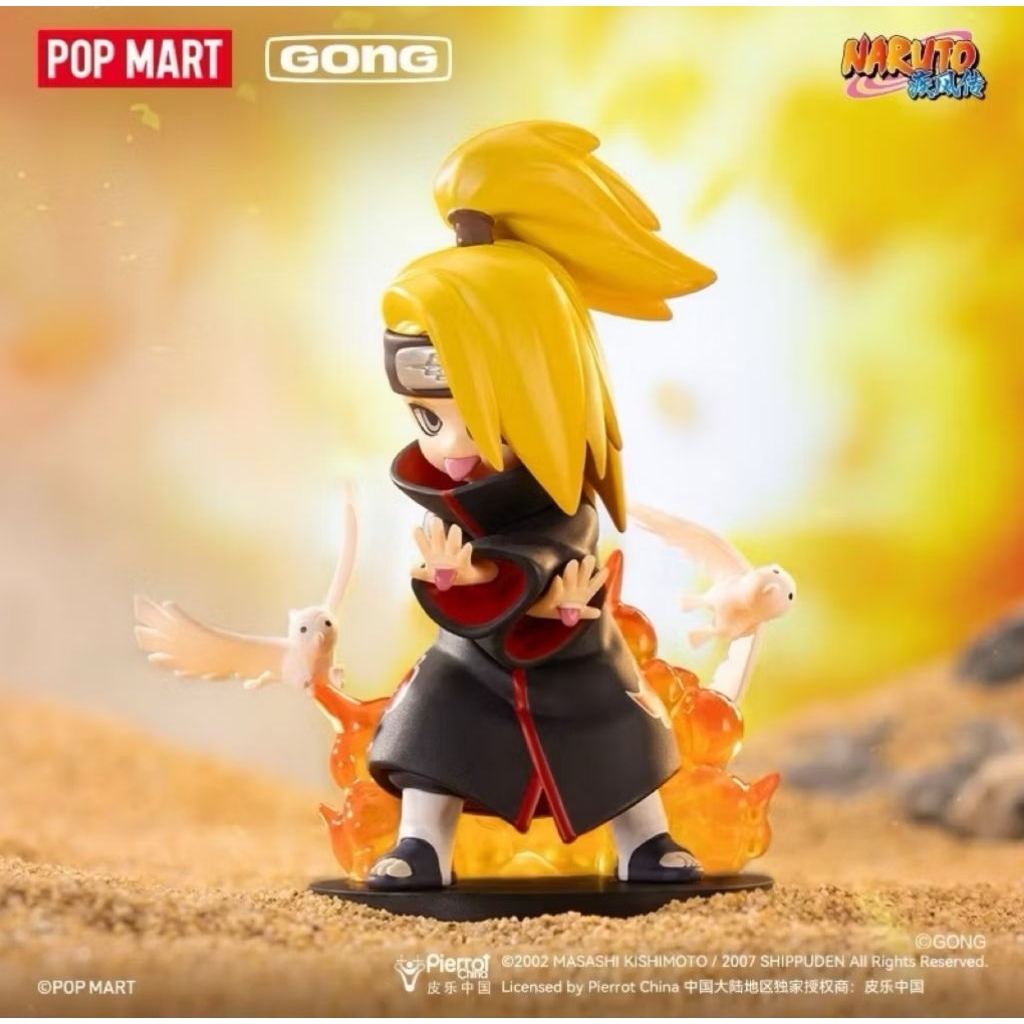 【丸藏屋】正版現貨 迪達拉/地達羅 曉組織 大戰曉組織 確認款 泡泡瑪特 角都 鳴人長門 佩恩 鼬 鬼鮫 蠍 帶土火影