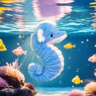 全新 現貨 夾子園 爆款 海洋館 海生館 海馬 海星 海洋 毛絨 可愛 動物 娃娃 抱枕 玩偶 造型 禮物 袋裝儲存