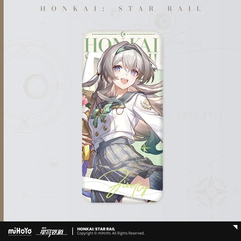 【官方正版】 崩壞：星穹鐵道 春日手信系列 流螢鐳射票 流螢徽章 流螢立牌 流螢 星穹鐵道周邊 星穹鐵道徽章