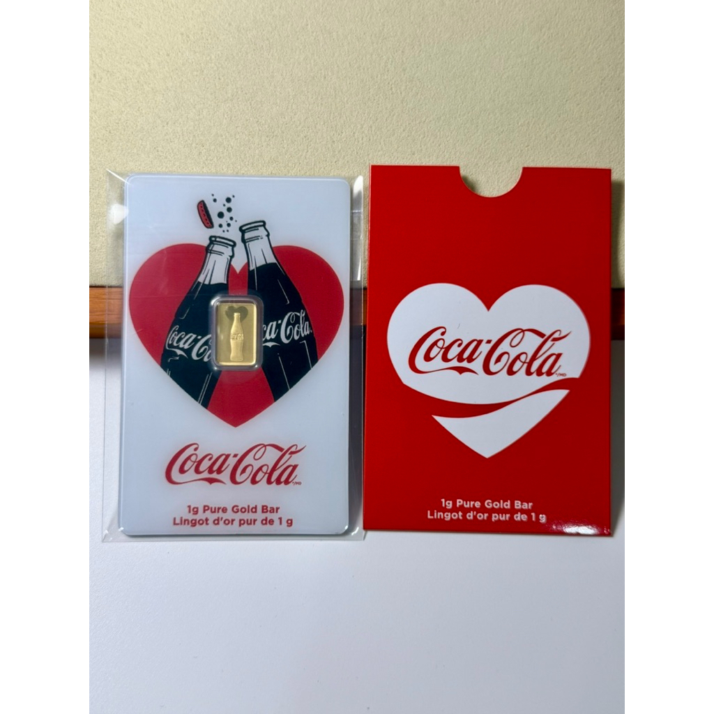 Pamp金塊、國際金塊、可口可樂金塊、限量金條