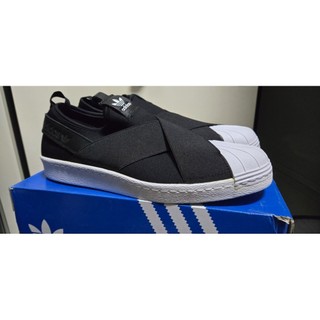 Adidas Original Superstar Slip On 忍者鞋繃帶鞋（女碼27.5cm）