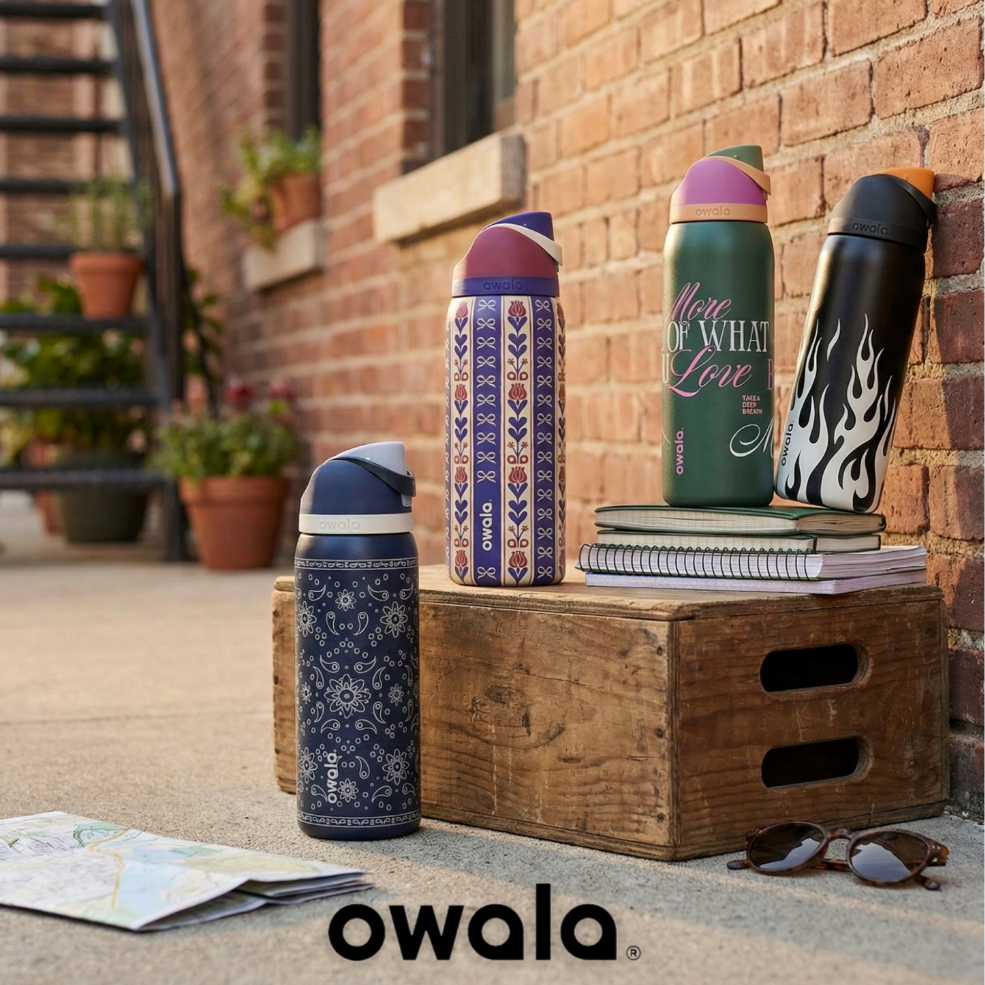 【代購】美國 Owala 聯名 限定款 Freesip 保溫杯 | 原裝進口 不鏽鋼吸管運動水壺 保冰/保溫