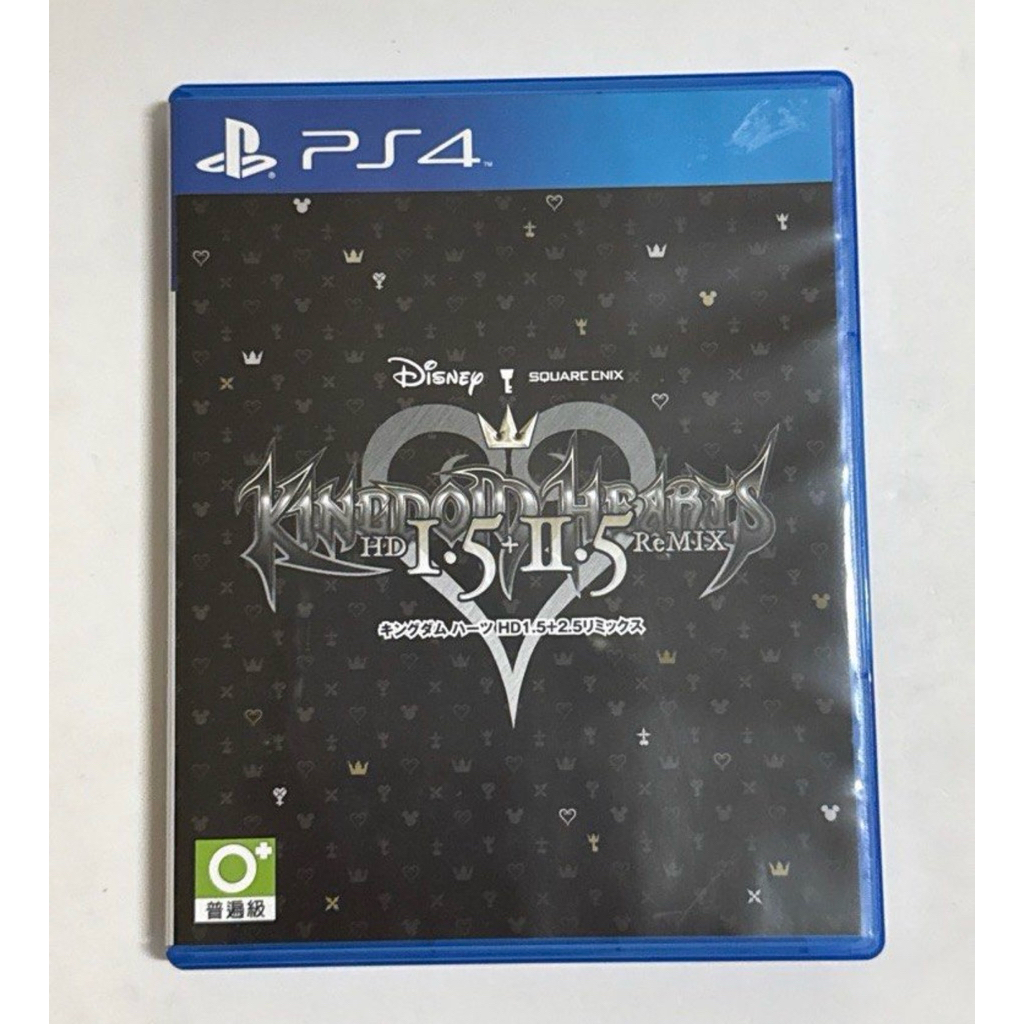 PS4 王國之心1.5+2.5 王國之心 純日版 英文版 二手品 全新品