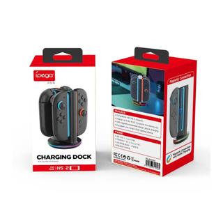 【艾達電玩】IPEGA-NS2 JOY CON 小手柄磁吸式充電底座 派鯊魚（PG-SW2051）