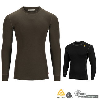 【ACLIMA挪威】101715 WW Crew Neck M / 美麗諾羊毛男款長袖保暖上衣 / 保暖內層衣